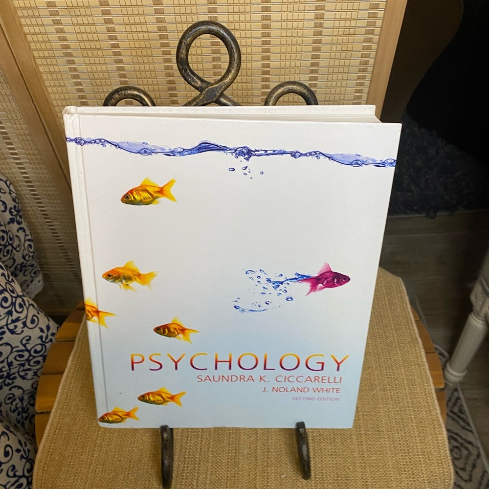 Used hardcover textbook Psychology